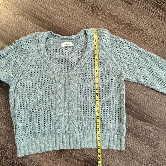 Naadam Cotton V Neck Sweater - Picture 6 of 9